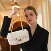 Temperament Shoulder Bag Design Embroidered Thread Small Fragrant Style Underarm Fashion Versatile Chain Crossbody