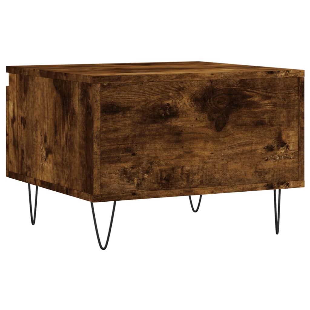 Coffee Tables 2 Pcs Smoked Oak 50 X 46 X 35 Cm Particleboard