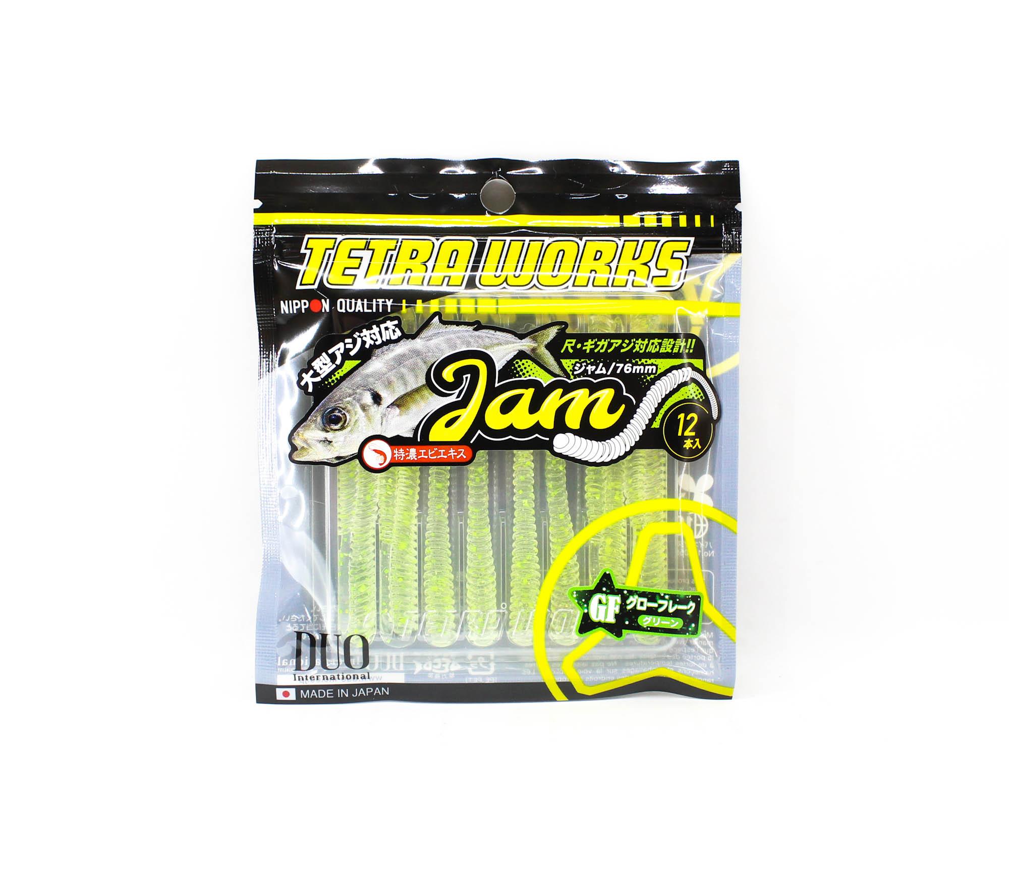 

Duo Soft Lure Tetra Works Jam 76mm 12 per pack S538 (0206)