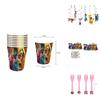 Complete Encanto Birthday Party Supplies Set For Unisex Parties With Latex And Paper Materials
