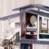 DIY Dollhouse Furniture Kits Wooden Modern Villa Lights Playset Creative Toy