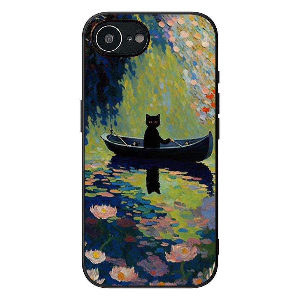 

Claude Monet Impressionism Waterlily Cat Phone Cover for Xiaomi Redmi Note 13 14 ProPlus Pro Plus 14C A4 13C Pro+ Note14 Case Redmi Note 14 Pro 4G (Global)