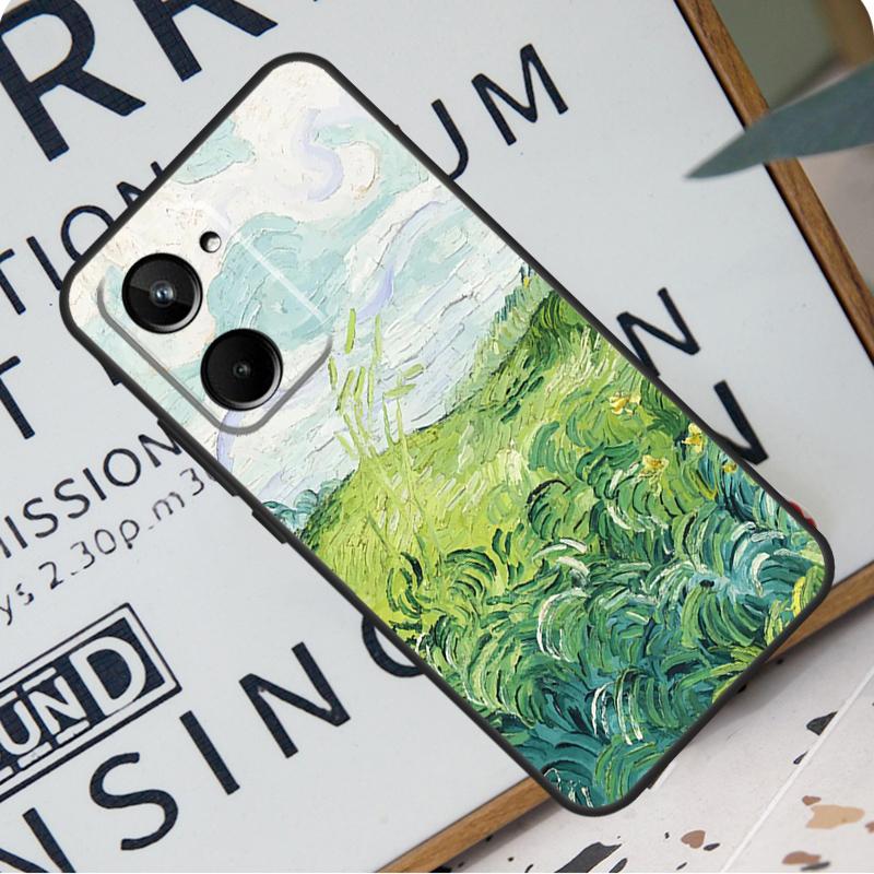 Paintings Starry Night Gogh For Realme 12 Pro Plus 9 10 11 GT5 C51 C31 C67 C55 C53 C35 C33 C30 C21Y C25s GT Neo 6 Case
