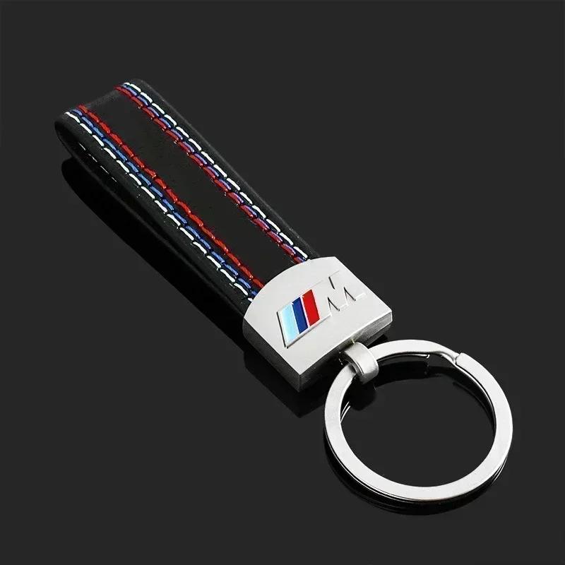 Car Keychain Pendant Double sided Key Ring For BMW M X1 X3 X4 X5 X6 1 3 4 5 Series X7 F10 F15 F16 F20 F30 F18 F25 E36 E46 E90