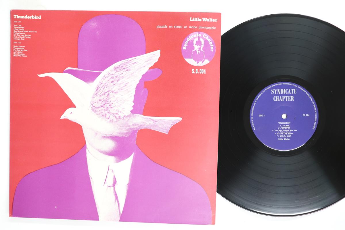 LP Record LITTLE WALTER  Thunderbird SC004 SYNDICATE CHAP 1971 UK Blues Used