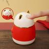 Adorable Cartoon Style Automatic Toothpick Box Nice Plastic Toothpick Holder Dust-proof Toothpick Dispenser Home Restaurant Press Design