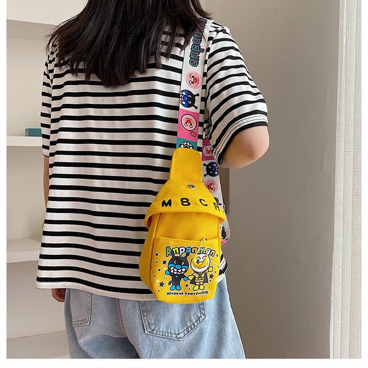 New Children and Girls Parent-child Bag Fashion Cartoon Cute Cartoon Printed Breast Bag Travel Play Portable Bag
