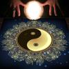 Divinations-Tischdecke TaiChi-Muster Astrologie Tarotkarten Tischdecke Altartuch Divinations Brettspiel Zubehör