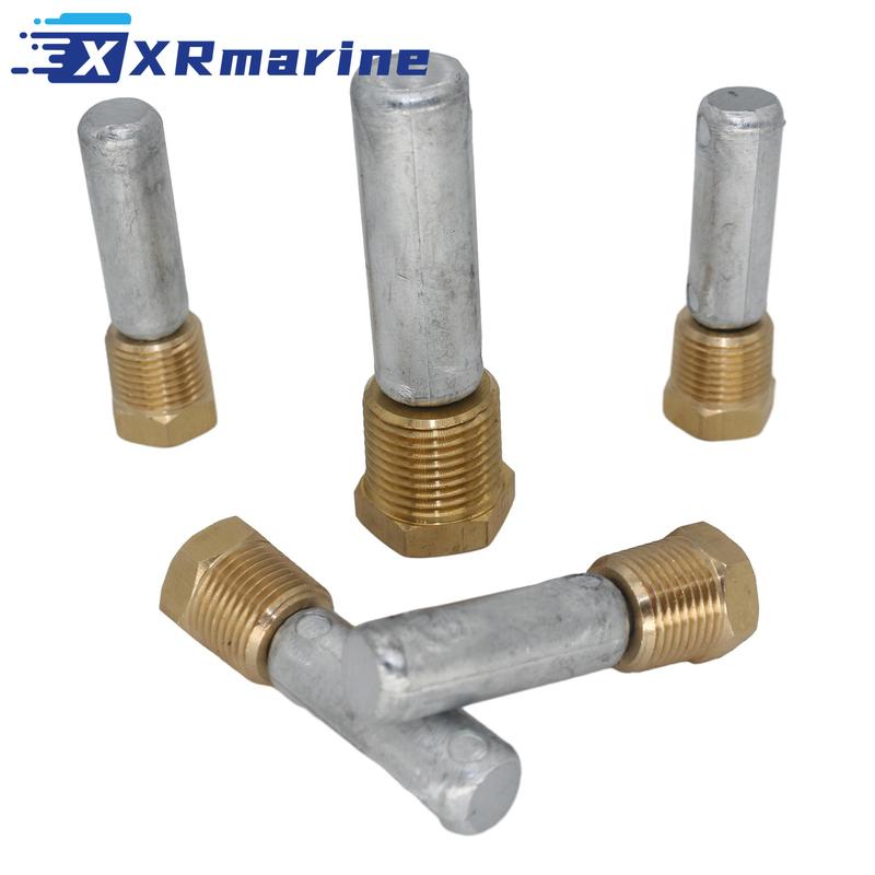 119773-92600 Pencil Anode Kitfor Yanmar 4LHA-HTE 6LP 6LY 6LPA-STP 6LPA-STZP Oil Cooler Zincs Marine Engine