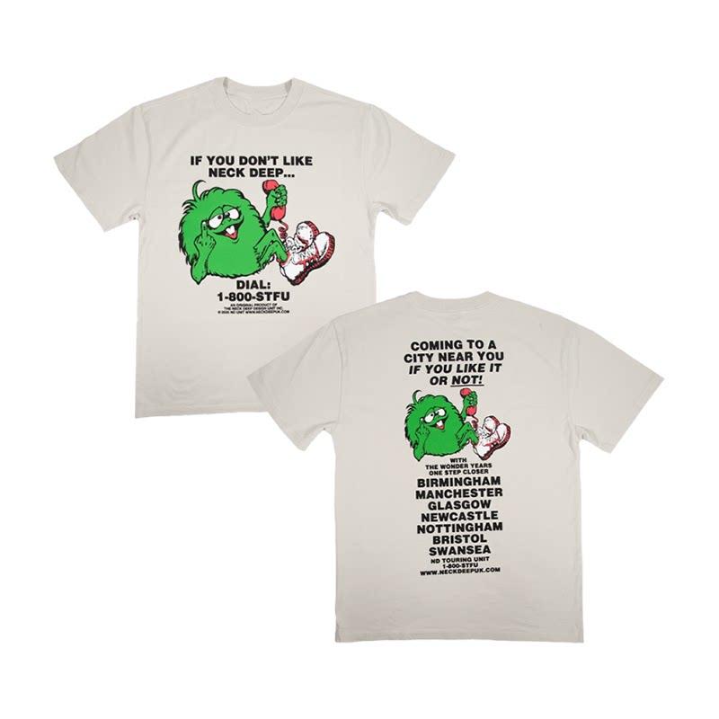 British Pop Punk Band Neck Deep Is Deeply Involved In A Casual Tshirt Luxury Brand for Both Men and Women Rock