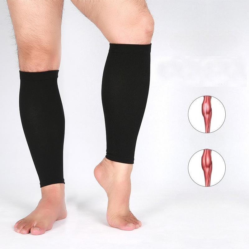 

Meikesi Professional Sports Leg Cover Fitness Leg Protector Outdoor Sports Cycling Mountaineering Compression Socks Cover S чёрный