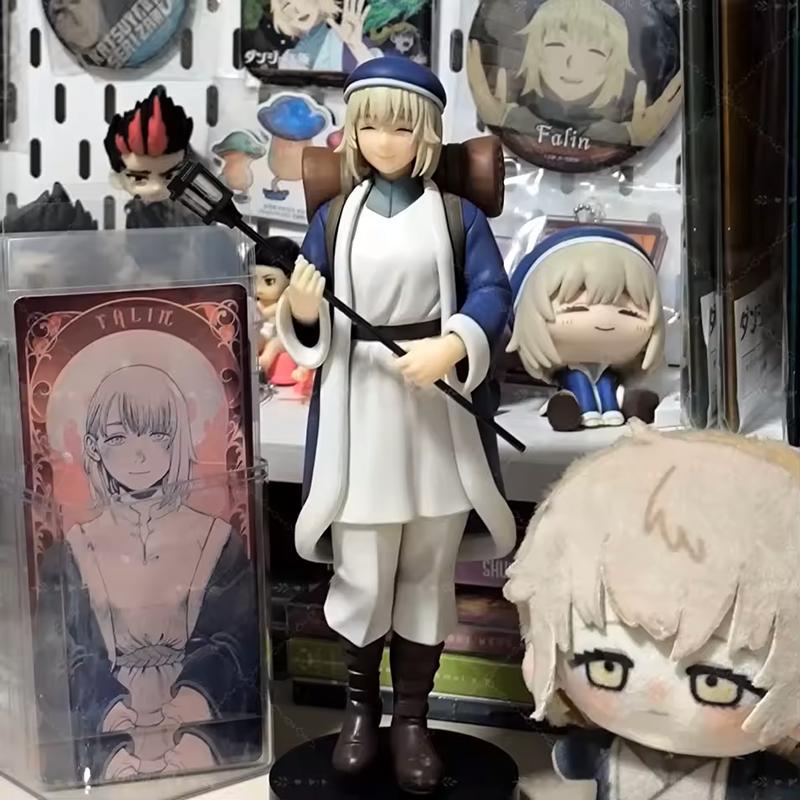 In Stock In Stock 18cm Anime Dungeon Meshi Marcille Donato Farin Figure Standing Parade PVC Model Toy Gift Action Figure Doll