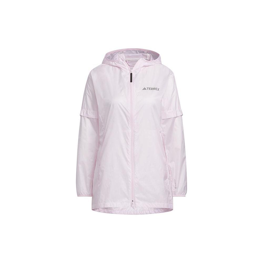 Adidas Jackets Women's Pink Hooded Moderate Other IL3807