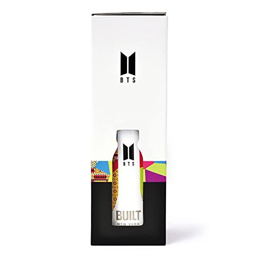 BUILT BTS Water Bottle, 532ml, Suga, My Bottle, Vacuum, Portable, BTS Merchandise