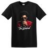 The Weeknd After Hours Combinaison Rouge Numérique Portrait Pop Star T-shirt Graphique