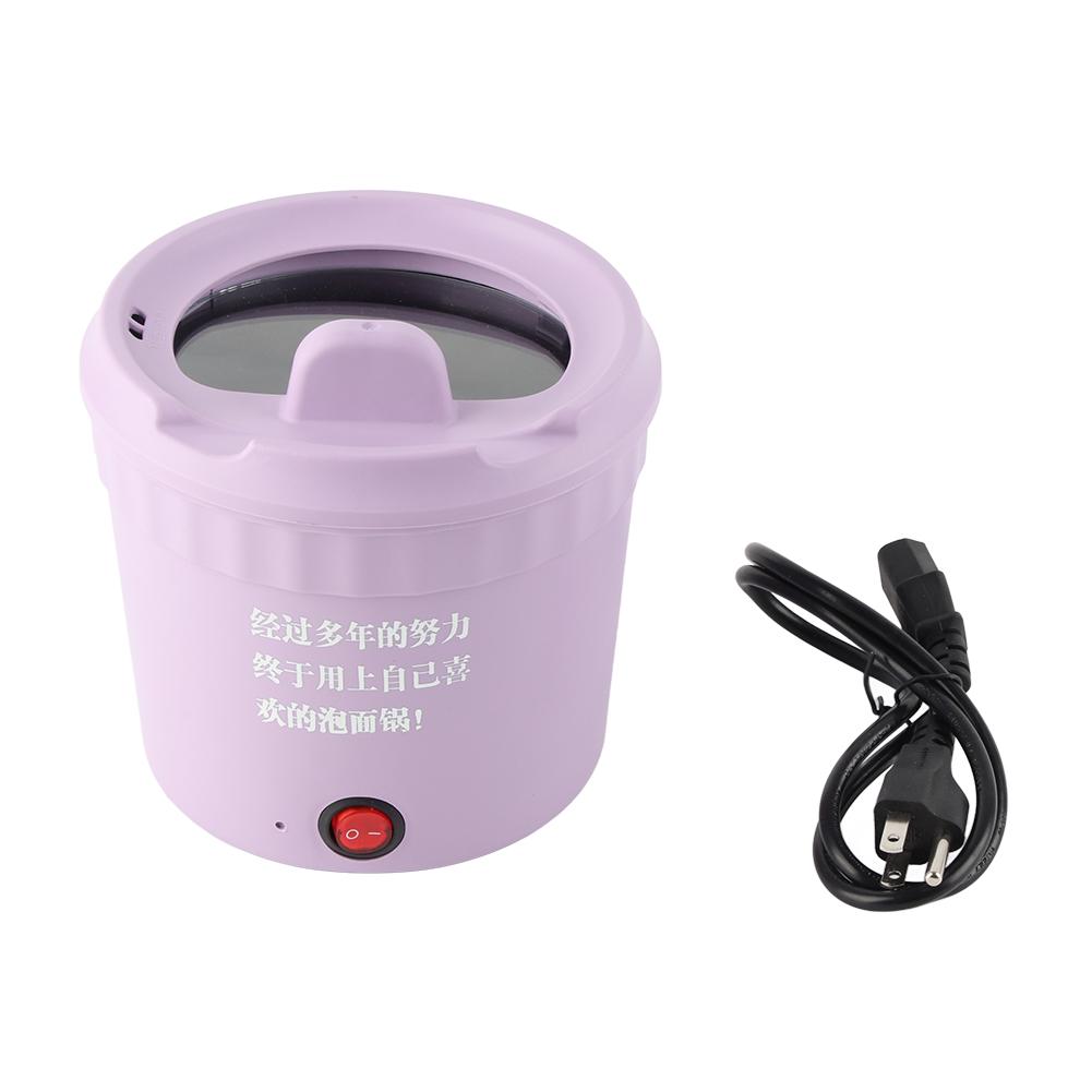 Electric Noodle Pot Multifunctional 1L Mini Electric Hot Pot Ramen Cooker for Office