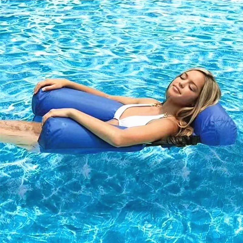 Matelas gonflables Hamac de natation Hamacs Chaise longue Jouets de sport pour piscine Tapis flottant Jouets Piscines pour adultes Lit flottant
