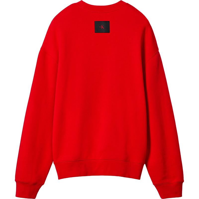Calvin Klein American Casual Sports Crewneck Sweatshirt Men Sweatshirt China-Red 40340MF