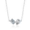 [Puremond] Square Water Drop Necklace OTN222809DWW