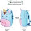 Kids Backpack Kindergarten Nursery Bag Cute Cartoon Animals School Bag for Baby Girl Boy 1-3 Years Old