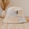 Chapéu Boho, Cânhamo Algodão Natural Patchwork