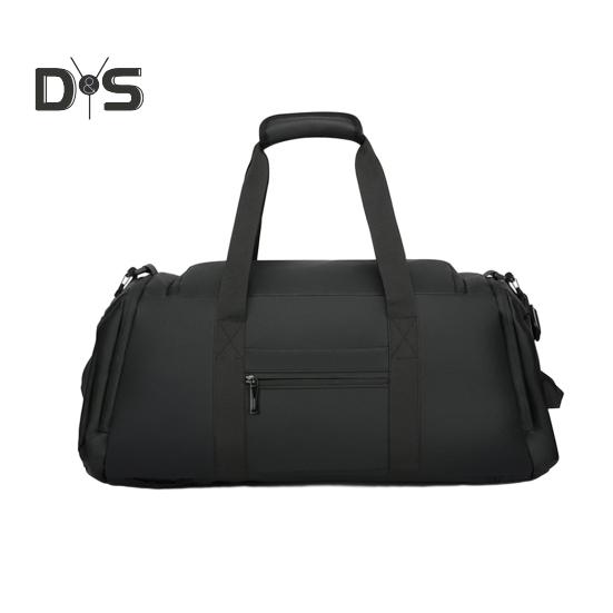 

Спортивная дорожная сумка с отделениями для обуви и мокрой одежды, водонепроницаемая спортивная сумка, сумка на плечо для мужчин и женщин, выходного дня чёрный