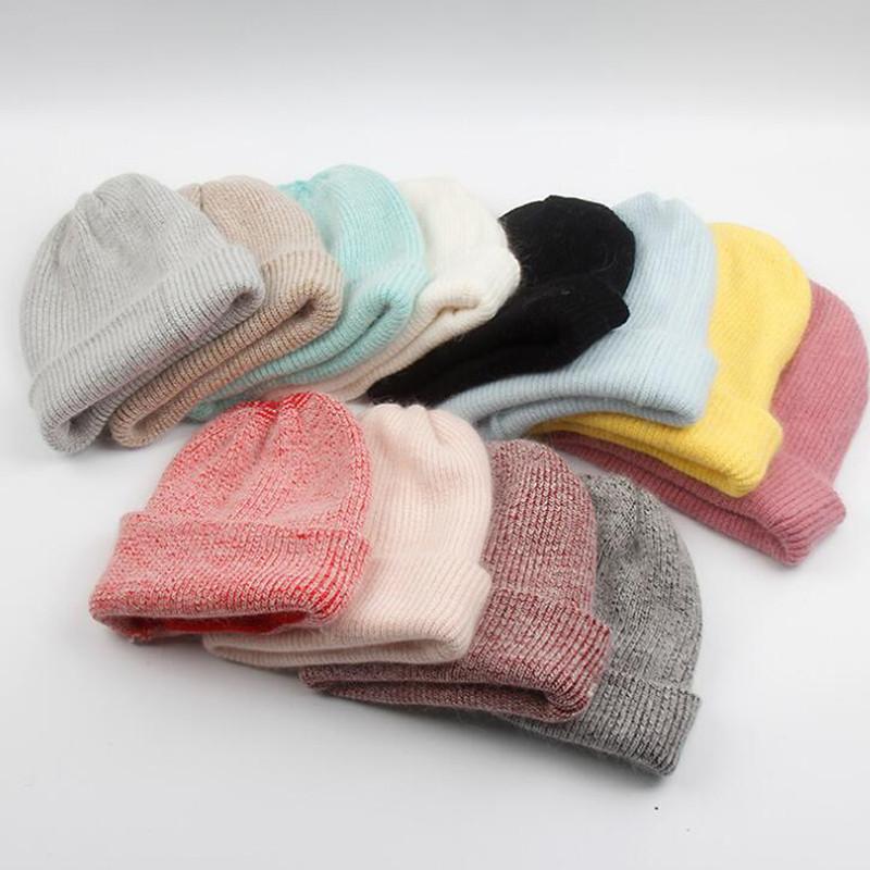 Čepice s čepicí pro ženy Zimní čepice Pletená králičí kožešina Skullies Čepice Teplá čepice s čepicí Dámské čepice pro dívku čepice