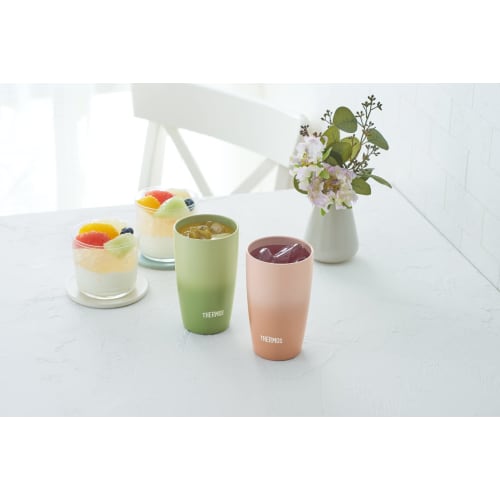 Thermos Vacuum Insulated Tumbler, 420ml, Olive Green, JDM-421 OG