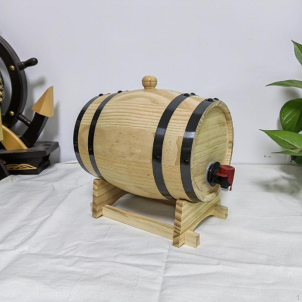 Dávkovač 1 l / 1,5 l / 3 l, Dubový sud na zrání se stojanem