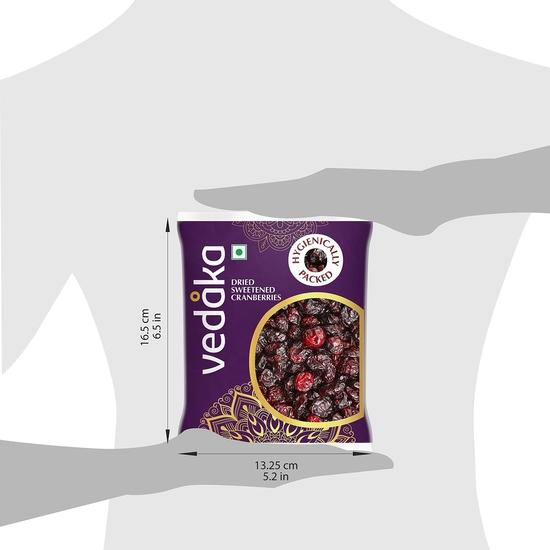Vedaka Premium Cranberries | Tasty Snack for Kids and Adults | Quality Berries | 200gm