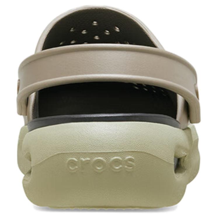 Crocs Eva Simple Comfortable Clogs Unisex Footwear Gray Brown 209964-214