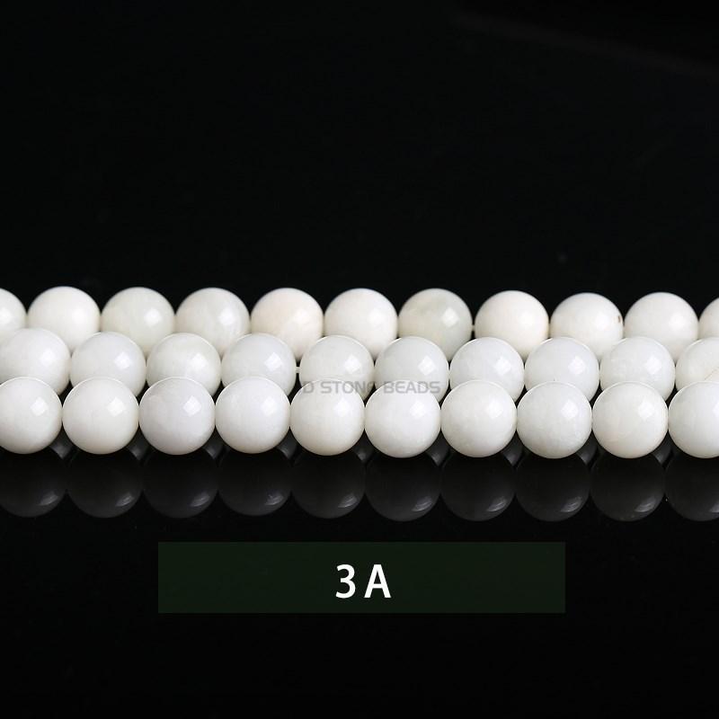 Natural Blue Flash Moonstone Beads High Quality Round Loose Spacer Gemstone For Jewelry Making Diy Bracelet Necklace Accessories