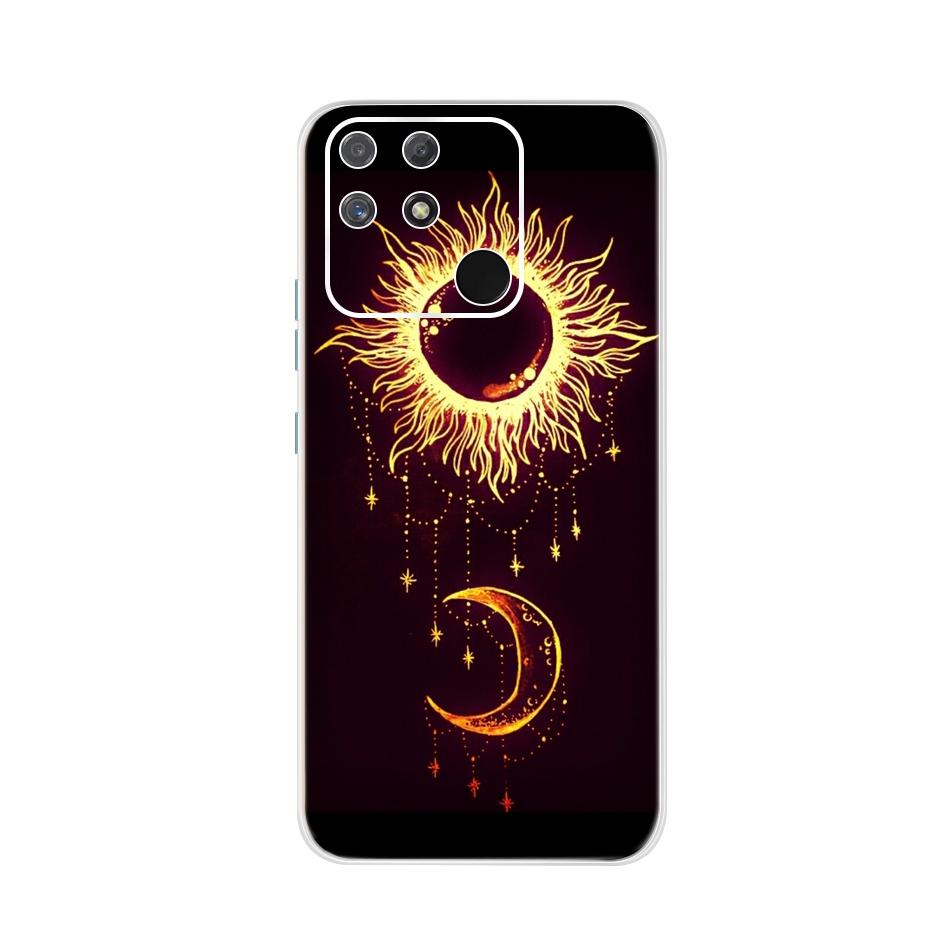 Weiche Silikonhülle Für Raelme Narzo 50A RMX3430 HandyhülleTransparente TPU-Abdeckung Für Realme Narzo50a 50 A 6.5" Rückseiten Hüllen Bumper