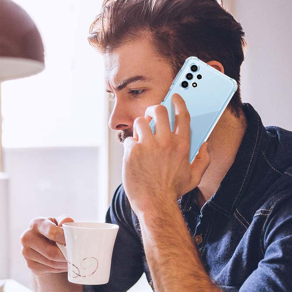 Transparent Phone Case for Samsung Galaxy A14 5G A24 A34 A54 A04 A04S A04E A13 A33 A53 A73 Shockproof Protective Ultra Thin Clear Protection Cover