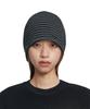 Nomaenyueol Nm Stripe Beanie - Black