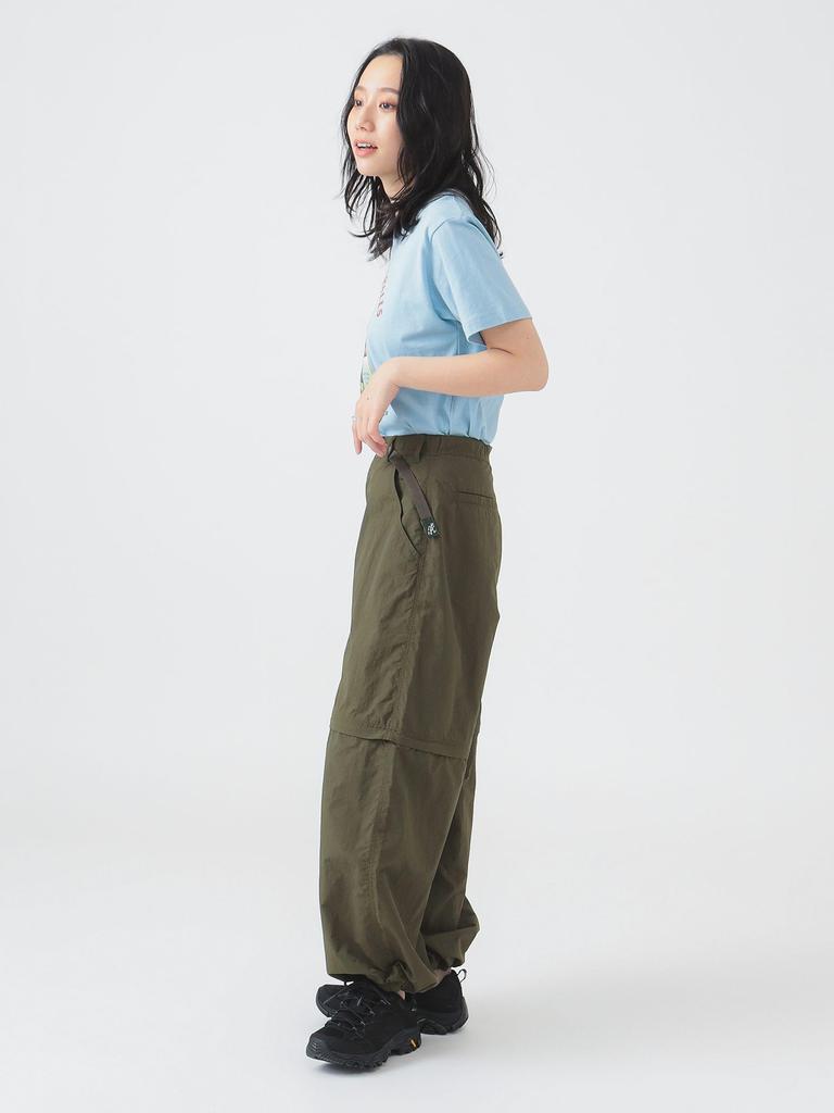 B:MING LIFE STORE by BEAMS: Gramicci Nylon Pants (Special Order) Women's DEEP_OLIVE Size S (S-M)