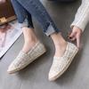 Women's Loafers Luxury Vulcanized For Women Trend 2024 Comfortable Flat Casual Outdoor Fashion Walking Slip-Ons Shoes Footwear