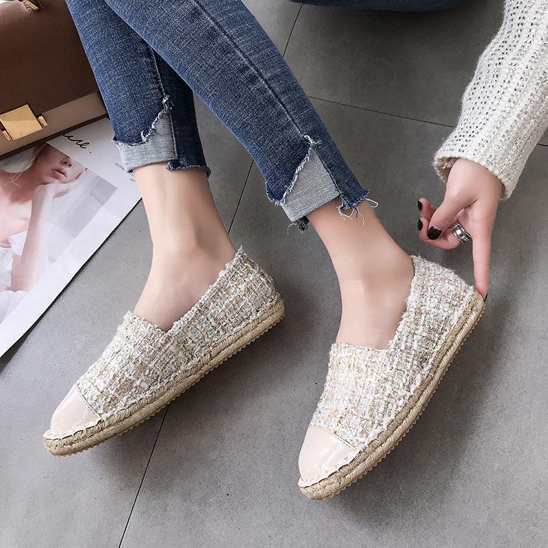 Women's Loafers Luxury Vulcanized For Women Trend 2024 Comfortable Flat Casual Outdoor Fashion Walking Slip-Ons Shoes Footwear