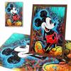 DIY Diamond Painting A Happy Mouse Cross Stitch Kit Mosaic Art Diamond Painting Full Circle Diamond Home Decoration