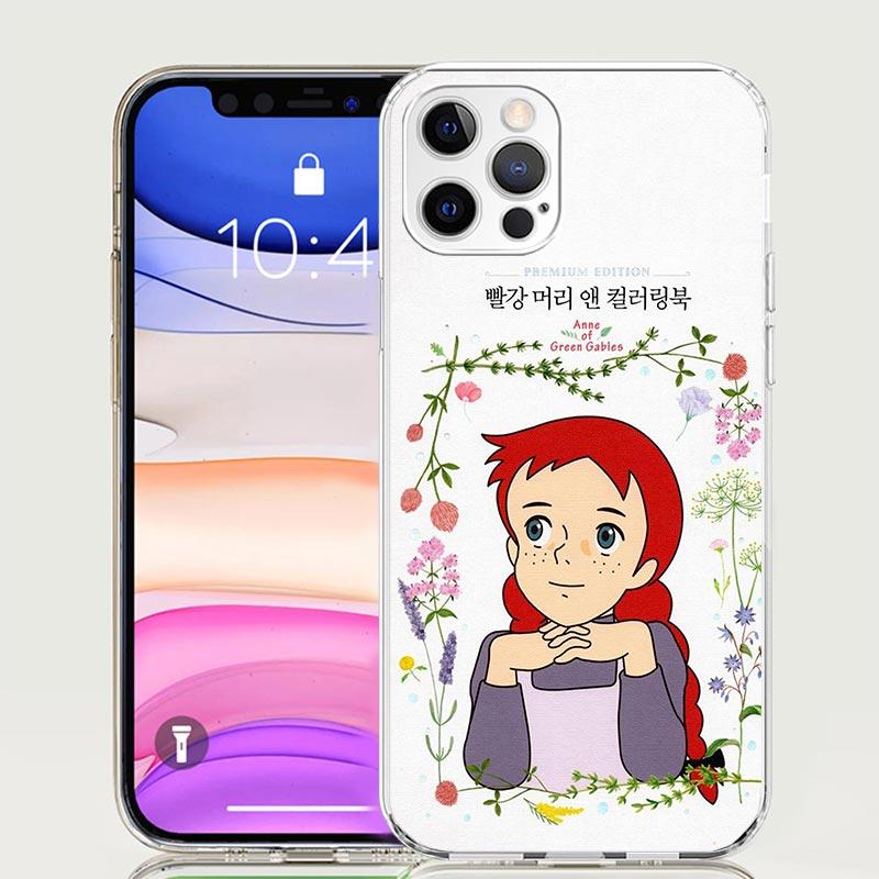 A-Anne Of Green Gables Shirley Phone Case For iPhone 18 17 Air 16 15 Plus 11 14 Pro Max 13 Mini 12 7 8 + SE Pattern Art Customized