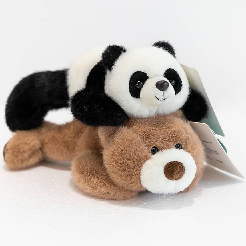 Lying Soft Animal Plush Toy Panda Pig Bear Stuffed Doll Decoration Child Gift