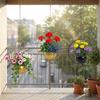 Minimalist Metal Hanging Flower Pot Iron Art Hanging Plant Bucket  Balcony Decoration