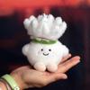 Creative Cute Bag Pendant Gift New Badminton Cute Soft Fufu Plush Pendant Doll Gift For Friends And Girlfriends 2026