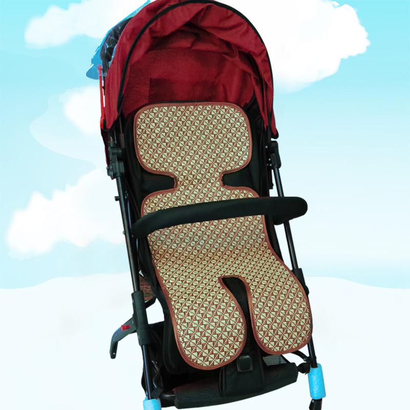 Universal Ice Silk Breathable Baby Stroller Seat Cushion 33*75