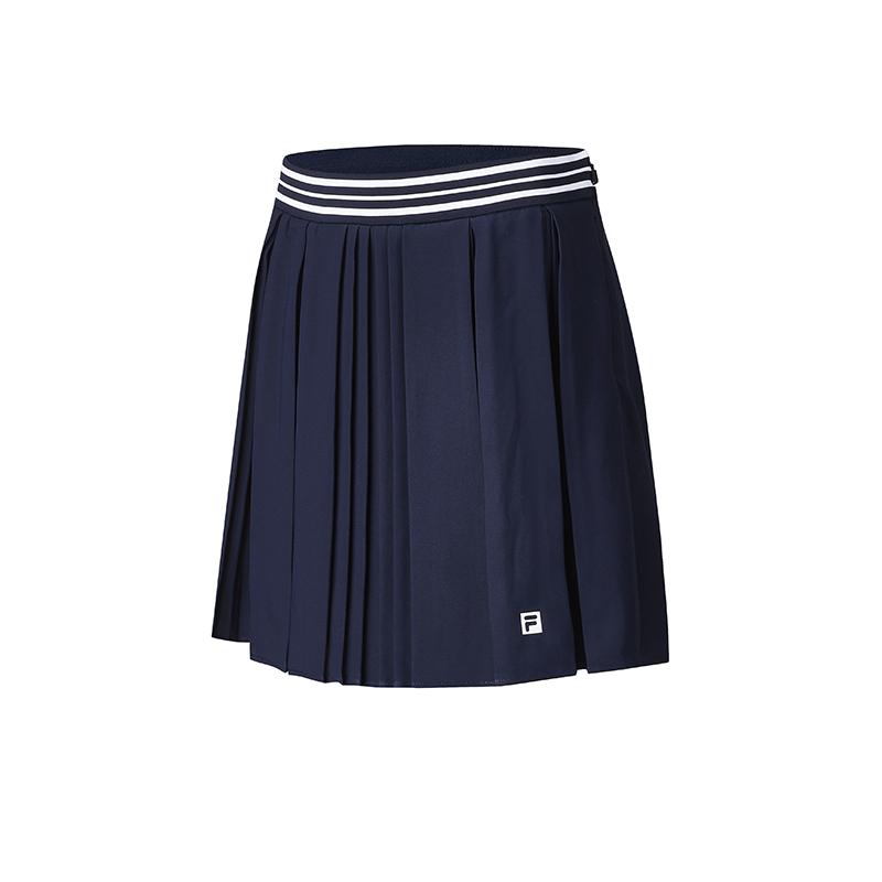 

New FILA Casual Short Skirts Women s Tide Blue A11W425302FDB 160/62A/S