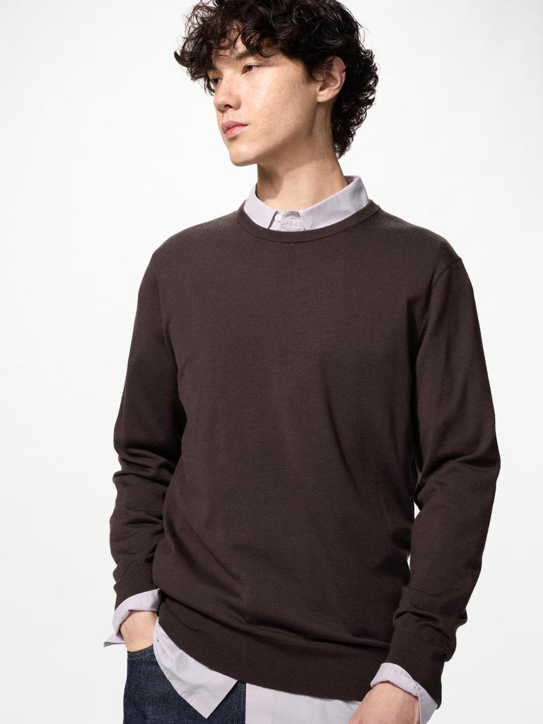 Uniqlo Japan Merino Crew Neck Sweater