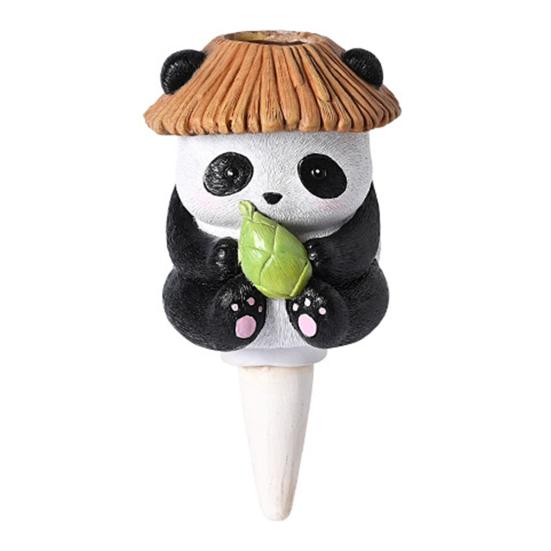 

Автоматическая поилка в форме лягушки и панды, самополивающиеся шипы, автоматическое устройство полива, медленно высвобождающие поливочные шары для растений Panda