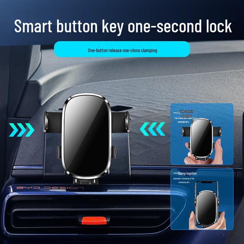 BYD Seagull Car Screen Phone Holder & Navigation Bracket (2023-2025 Model)