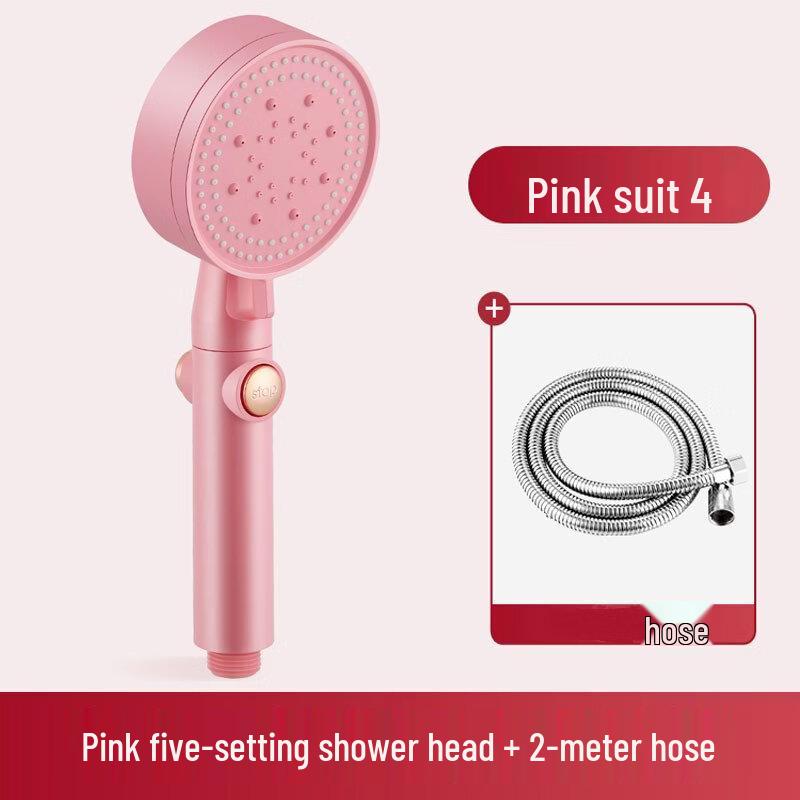 TLXT Pressurized Shower Head Set with 2m Hose