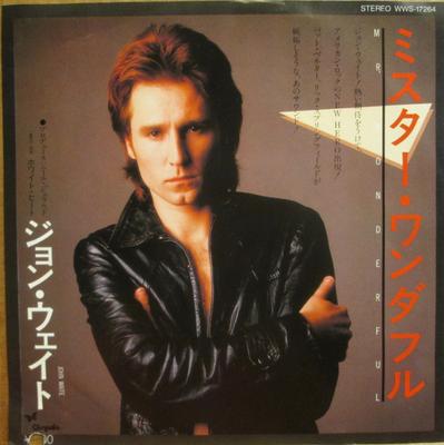 7inch Record JOHN WAITE - Mr. Wonderful WWS17264 Chrysalis 1982 Japan Rock Used